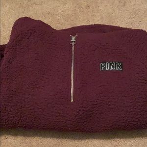 PINK Sherpa Sweater